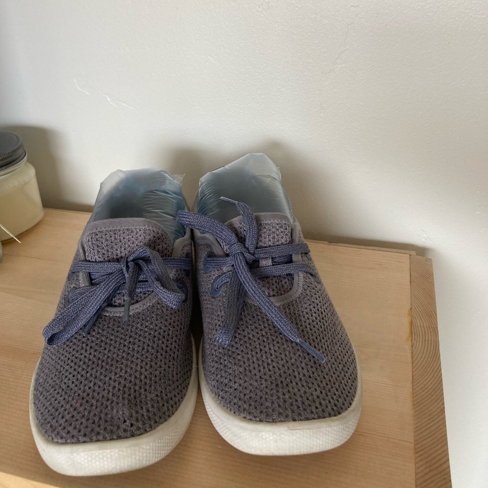 Allbirds Women's Tree Skippers Natural Pewter Comfort Shoes Size 8